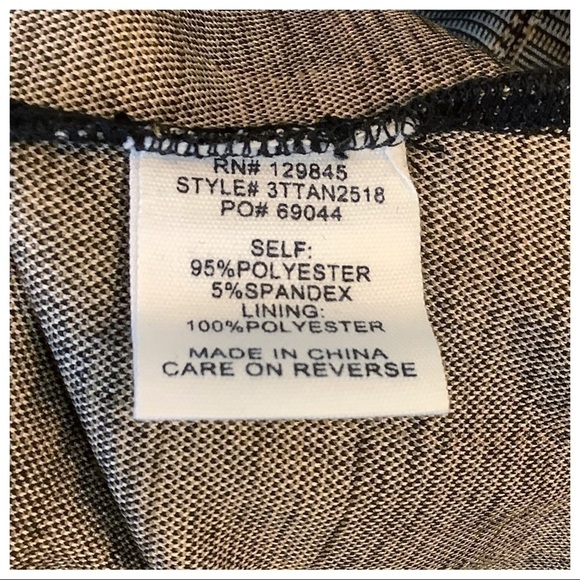 NWT Bailey Blue Plaid Houndstooth Academia Dress L - Picture 10 of 11